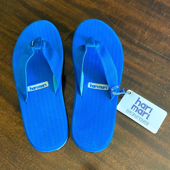 Hari Mari Mens Sandals Dune Dark Blue NWT - Picture 2 of 3